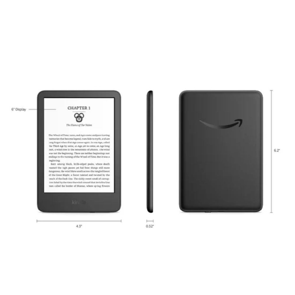 Buy Amazon Kindle (11th Gen 2024) 16GB Black | Techinthebasket Buy Amazon Kindle (11th Gen 2024) 16GB Black | Techinthebasket