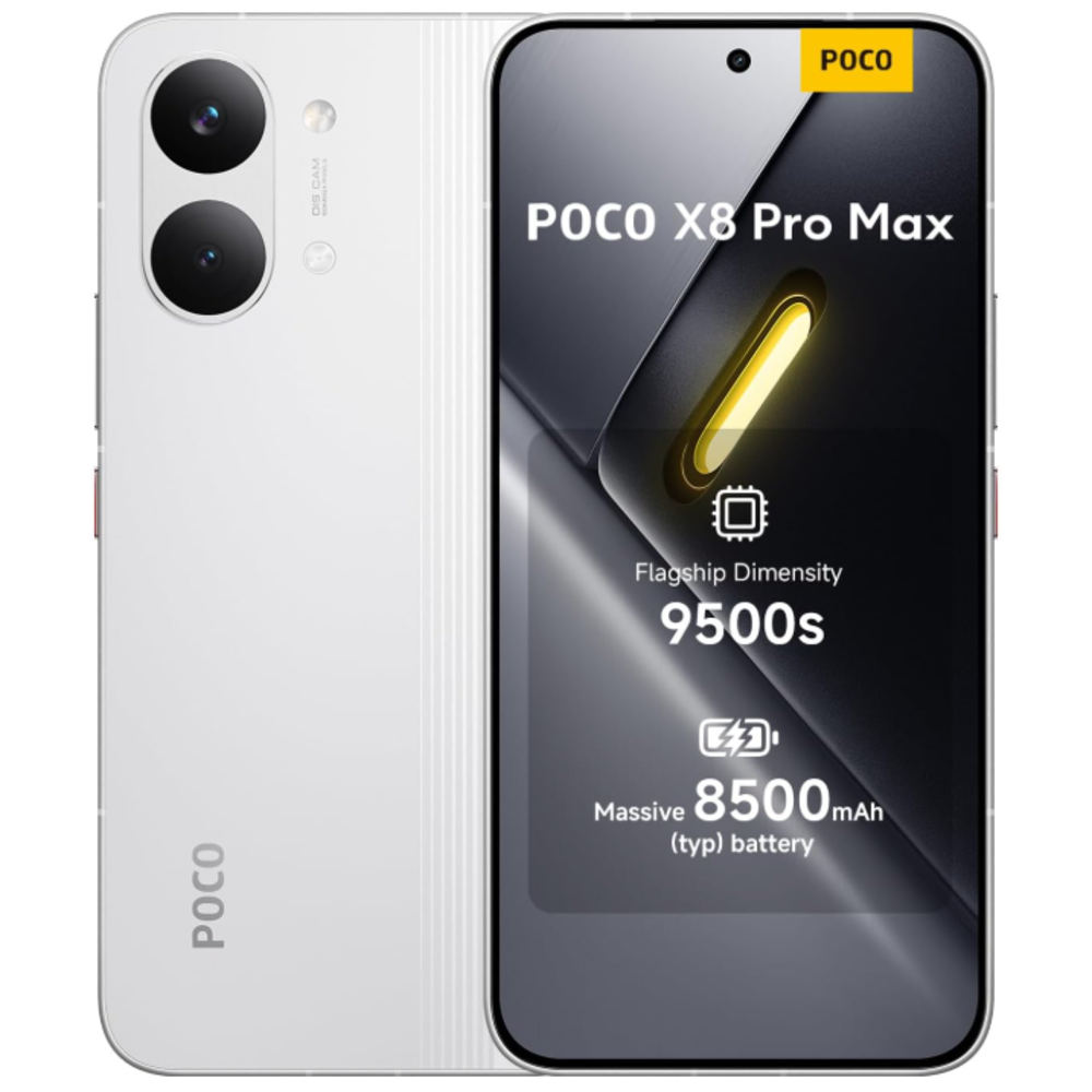 Buy Poco X8 Pro Max 12+512 White | Techinthebasket
